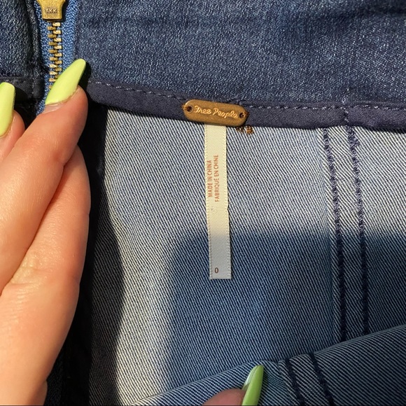 Free People Jean Skirt - Picture 2 of 4